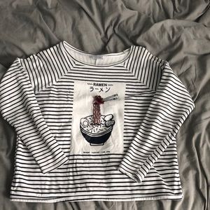 Zara striped ‘ramen’ sweater